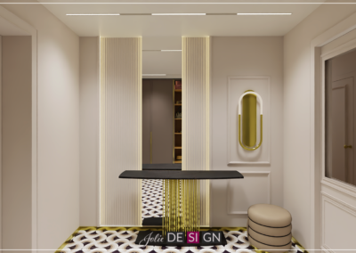 Projekt wiatrołapu w domu jednorodzinnym w Gliwicach – JoLie Design