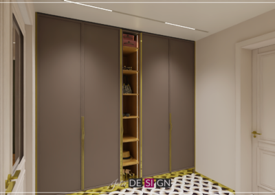 Projekt wiatrołapu w domu jednorodzinnym w Gliwicach – JoLie Design