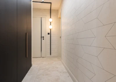 Projekt przedpokoju w mieszkaniu w Rybniku – JoLie Design